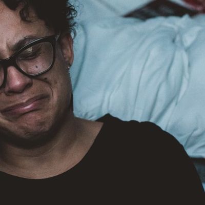 depressed ovulating woman